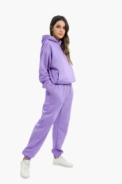 Ensemble Femme Décontracté Hoodie et Jogging pour Détente et Loisirs