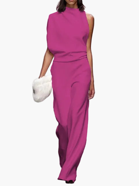 Tuta Pantalone Elegante Donna Stile Moderno per Occasioni Speciali e Quotidiano