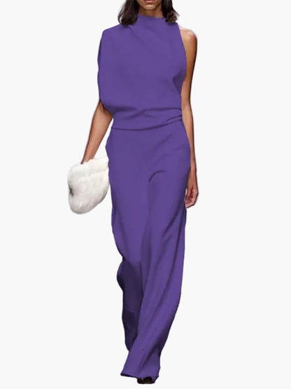 Tuta Pantalone Elegante Donna Stile Moderno per Occasioni Speciali e Quotidiano