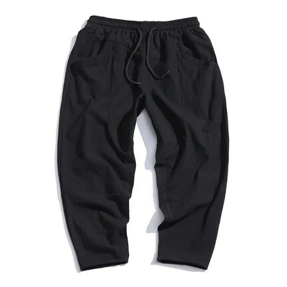 Pantalon cropped ample homme style urbain décontracté
