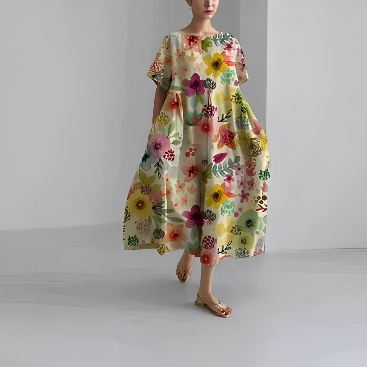 Gwen™ - Robe à Imprimé Floral