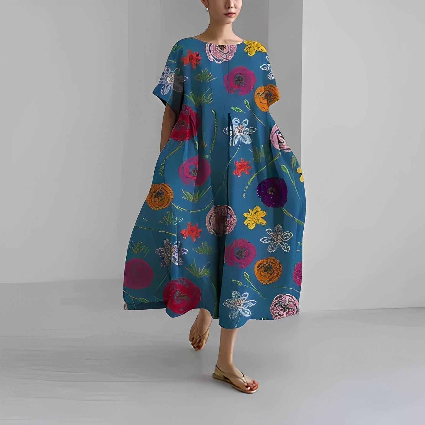 Gwen™ - Robe à Imprimé Floral