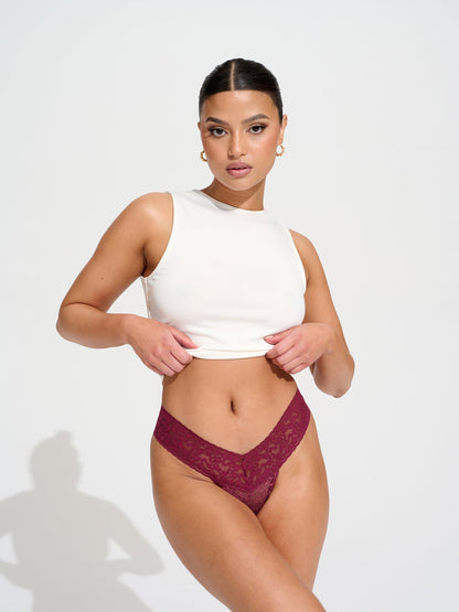 Margaret – Culotte Élegante & Confortable en Dentelle pour un Look Délicat