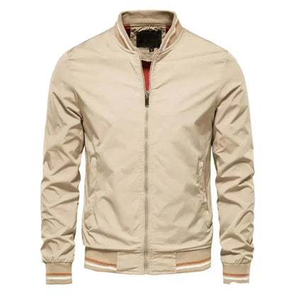 Blouson bomber homme style urbain décontracté polyvalent