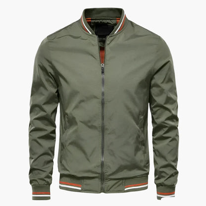 Blouson bomber homme style urbain décontracté polyvalent