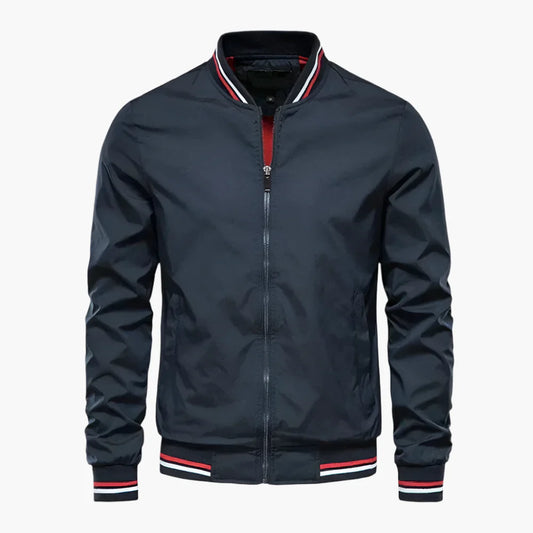 Blouson bomber homme style urbain décontracté polyvalent