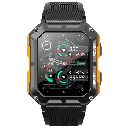 Giles – Montre Connectée Étanche pour Hommes avec Fonctionnalités Avancées