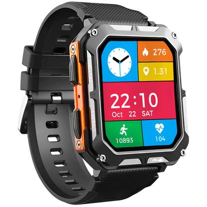 Giles – Montre Connectée Étanche pour Hommes avec Fonctionnalités Avancées