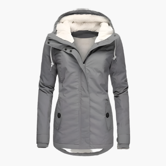 Manteau d'hiver imperméable à capuche pour femme – Style urbain et protection quotidienne