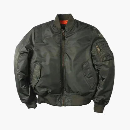 Bomber Unisexe Style Aviateur Urbain pour Hommes et Femmes, Idéal pour Tous les Jours et les Sorties Décontractées