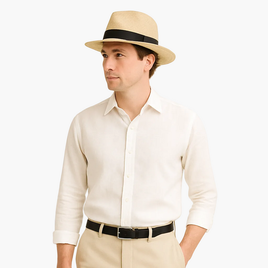 Chapeau Panama Classique pour Homme – Élégance Estivale et Style Urbain