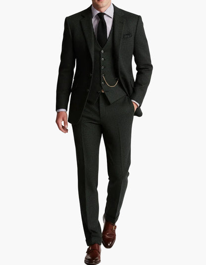Completo tre pezzi classico da uomo - Stile raffinato per occasioni formali e cerimonie