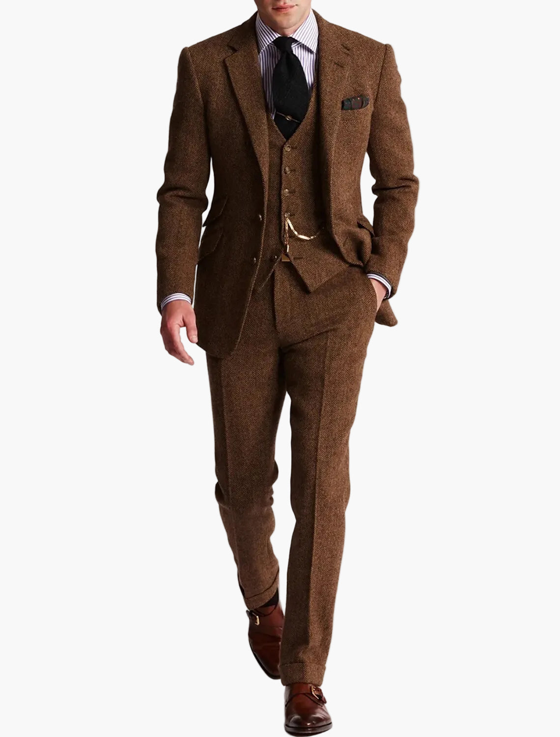 Completo tre pezzi classico da uomo - Stile raffinato per occasioni formali e cerimonie