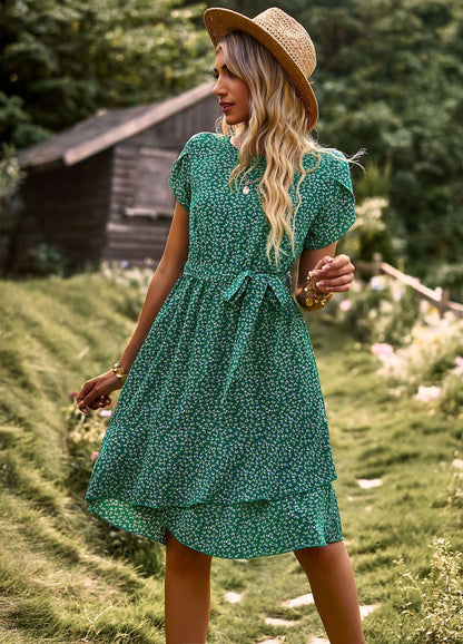 Vera™ - Robe Midi avec Bande de Taille