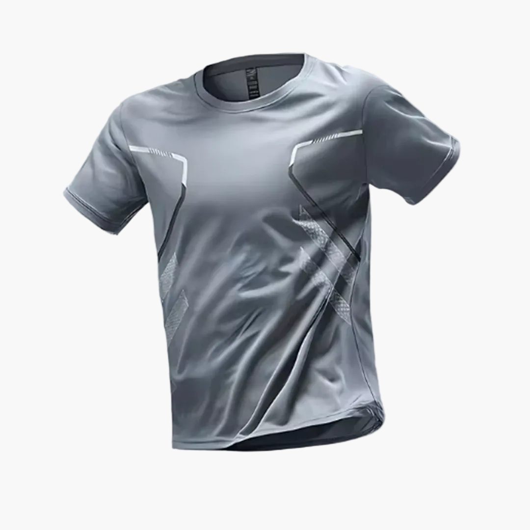 T-shirt de sport respirant homme – Coupe ergonomique et séchage rapide pour entraînement et fitness