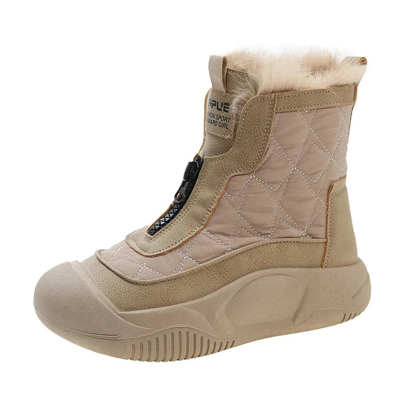Bottes de peluche rétro de haute qualité