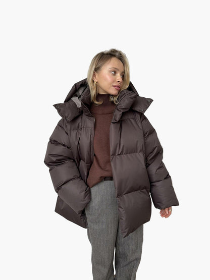 Veste doudoune femme style urbain pour hiver, chaude et tendance