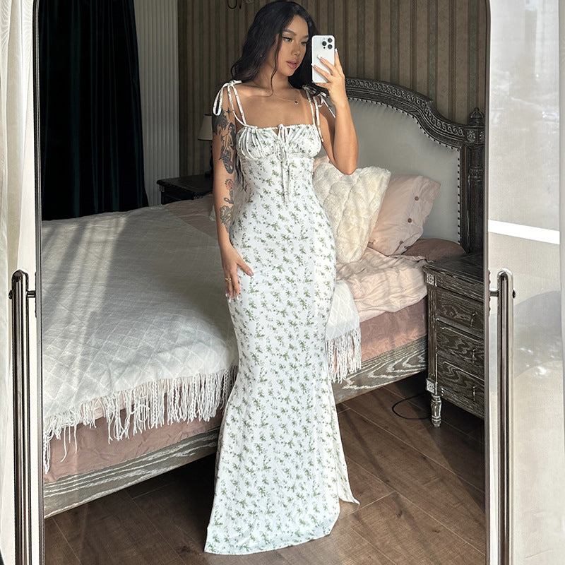 Delaila™ - Robe à Imprimé Floral