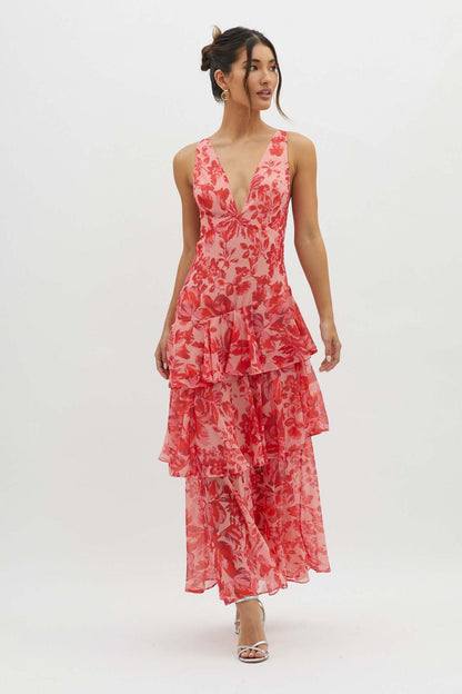 Robe longue femme style asymétrique élégante pour occasions spéciales et été