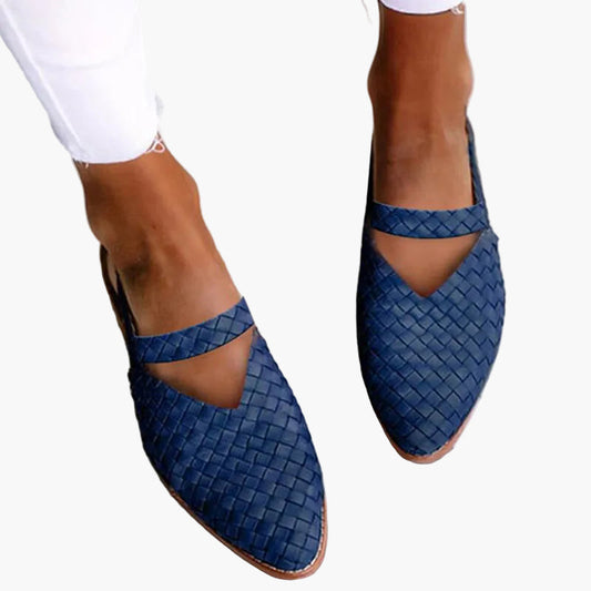 Sandaler til dame i flettet stil med elegant daglig komfort