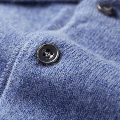 Polo en laine pour homme - Style élégant et confortable pour toutes occasions