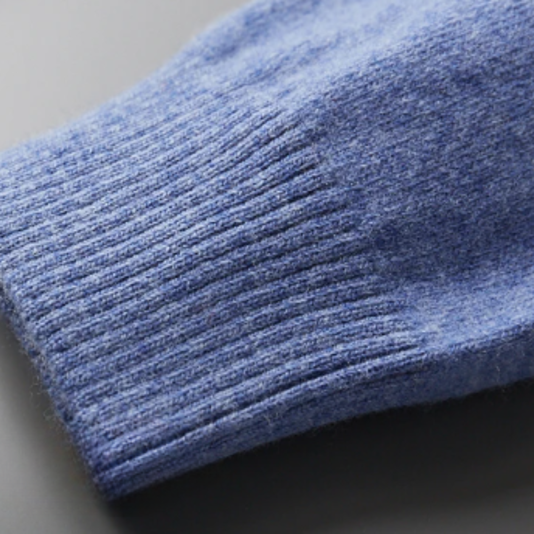 Polo en laine pour homme - Style élégant et confortable pour toutes occasions