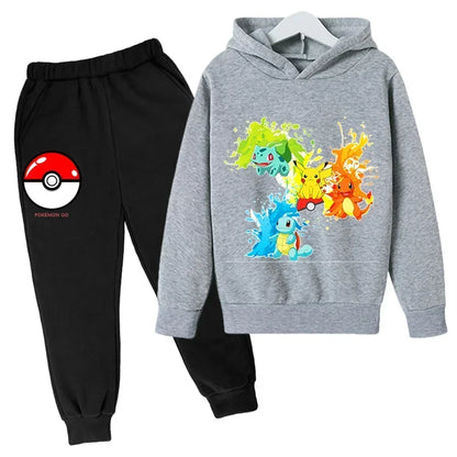 Esme – Ensemble Hoodie et Pantalon Pikachu pour Enfants pour Confort et Style