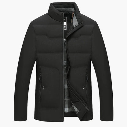 Veste Homme Business Casual Hiver Chaude et Coupe-Vent