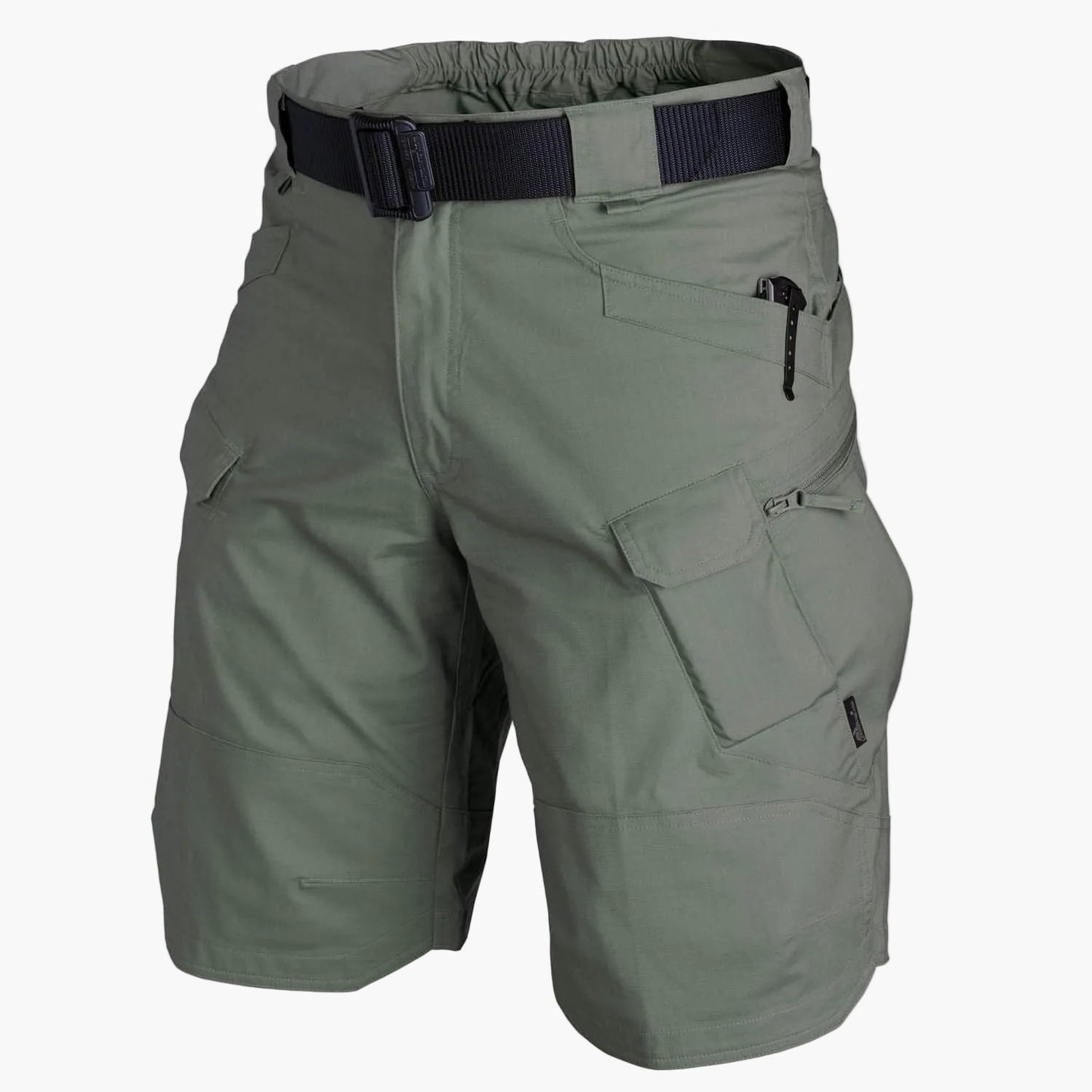 Men's Waterproof Tactical Shorts Military Style Multi-Pocket for Hiking and Outdoor Activities