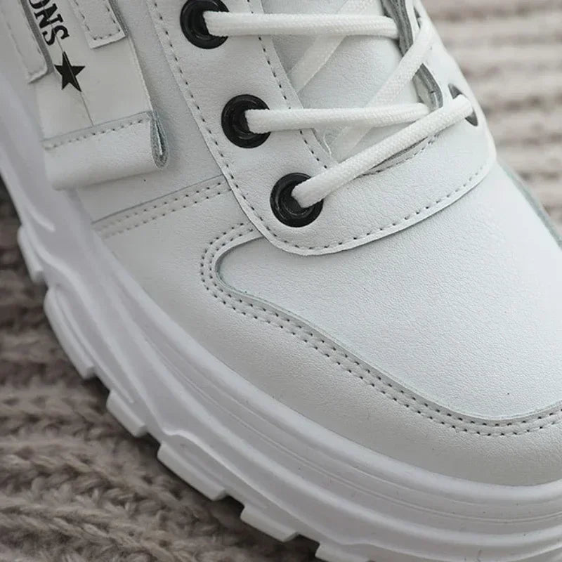 Baskets montantes d'hiver pour femmes - Style urbain chaud et tendance