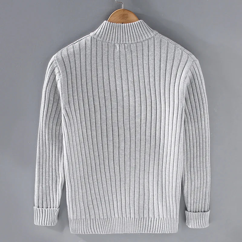 Thibault™ - Cardigan Zippé Décontracté