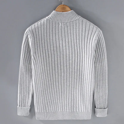 Thibault™ - Cardigan Zippé Décontracté