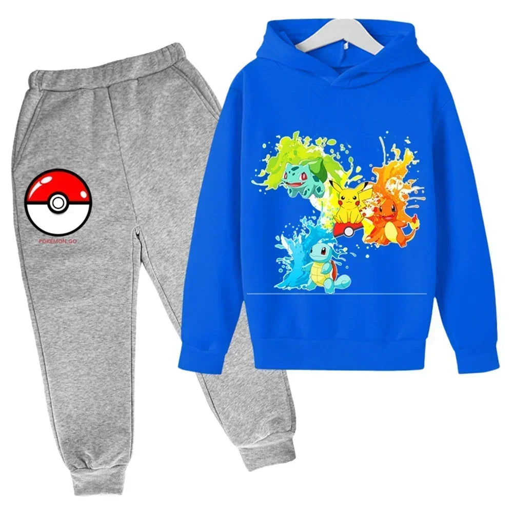 Esme – Ensemble Hoodie et Pantalon Pikachu pour Enfants pour Confort et Style