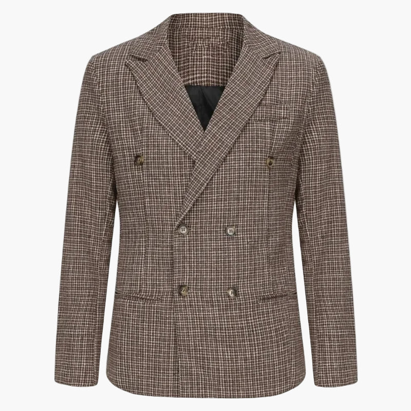 Veste croisée élégante pour homme style business – Moderne et sophistiquée