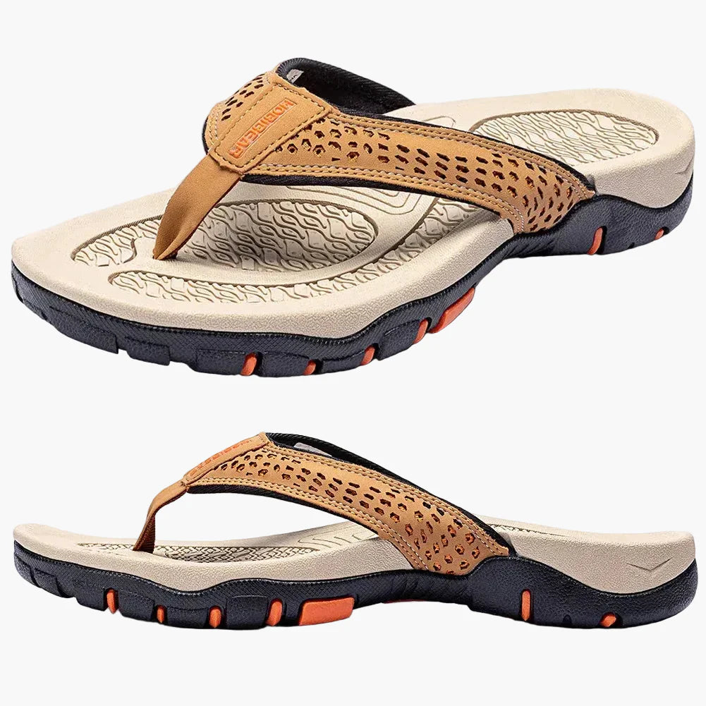 Pinzas deportivas para hombre con soporte del arco plantar – Sandalias cómodas para caminar, playa y actividades al aire libre