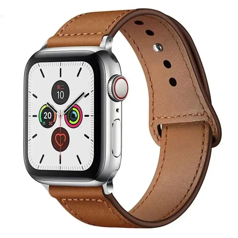 Tara – Bracelet Sport en Cuir pour Apple Watch