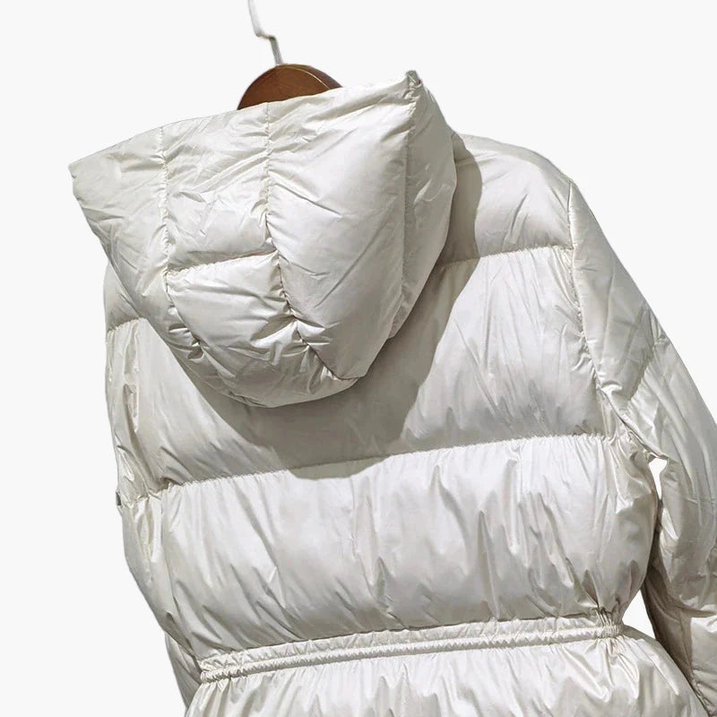 Veste doudoune à capuche pour femme style décontracté hiver urbain