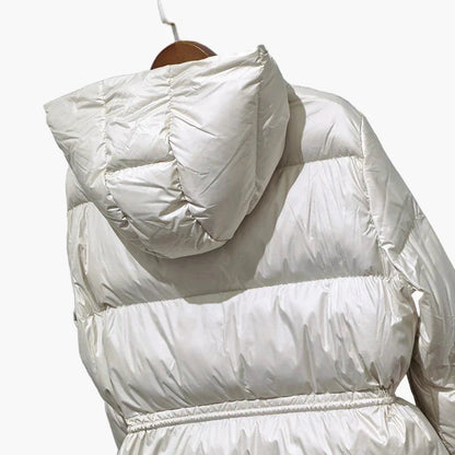 Veste doudoune à capuche pour femme style décontracté hiver urbain