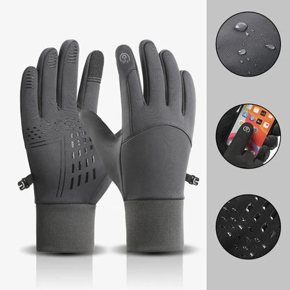 Rachel – Gants de Cyclisme Imperméables avec Velours Tactile