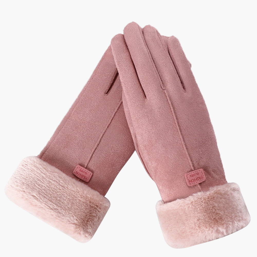 Gants d'hiver pour femmes, style élégant, chauds et résistants pour écran tactile