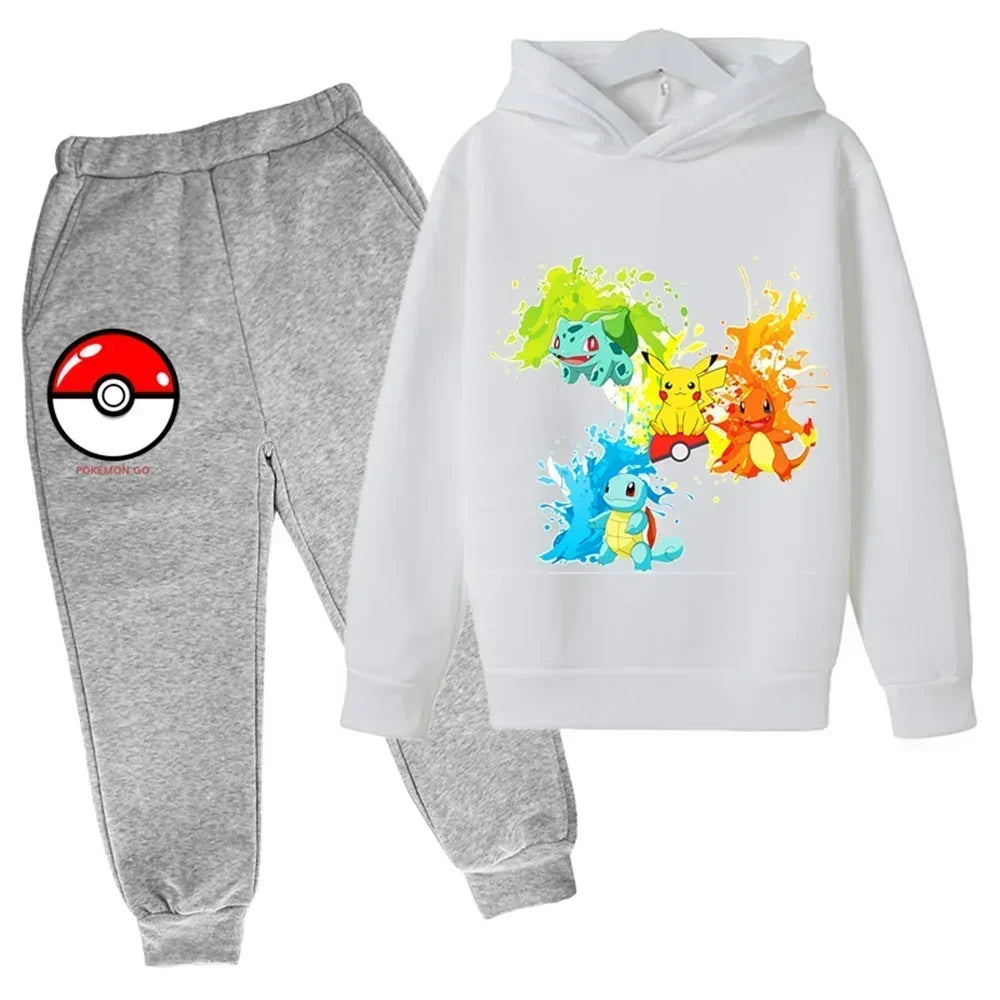 Esme – Ensemble Hoodie et Pantalon Pikachu pour Enfants pour Confort et Style