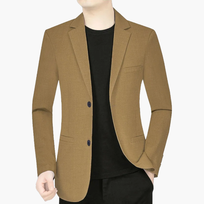 Blazer homme élégant coupe moderne pour affaires et occasions formelles