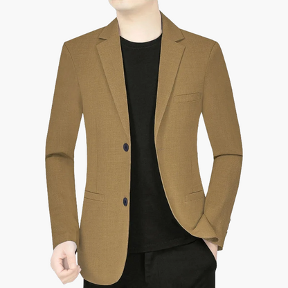 Blazer homme élégant coupe moderne pour affaires et occasions formelles