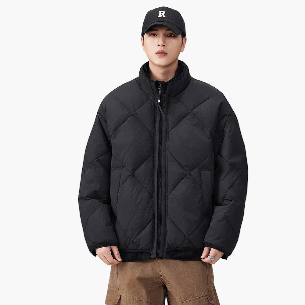 Veste matelassée décontractée pour homme – Style urbain et confort quotidien