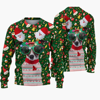 Pull de Noël Homme Style Ugly Sweater – Humour Série Télé, Fête de Noël