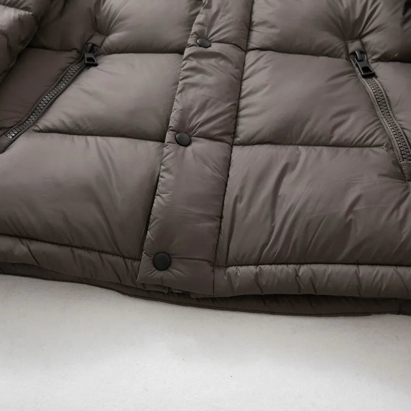 Veste Doudoune Homme Style Urbain Hiver à Capuche – Idéale pour Temps Froid et Quotidien