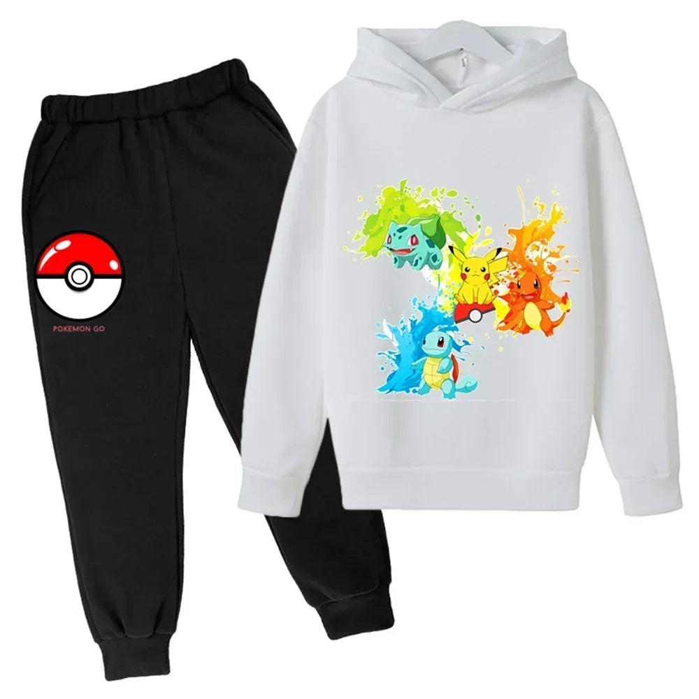 Esme – Ensemble Hoodie et Pantalon Pikachu pour Enfants pour Confort et Style