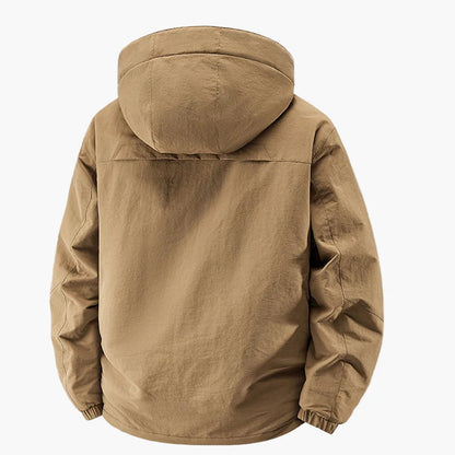 Veste de Randonnée Homme Style Urbain avec Capuche – Idéale pour l’Extérieur et les Activités Quotidiennes