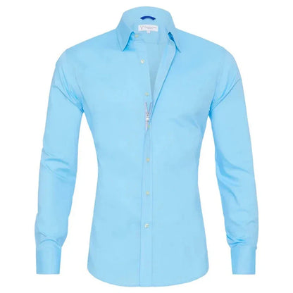 Richard – Chemise Slim en Coton pour Hommes