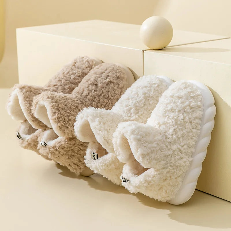 Pamela – Chaussons d'intérieur en peluche pour femmes